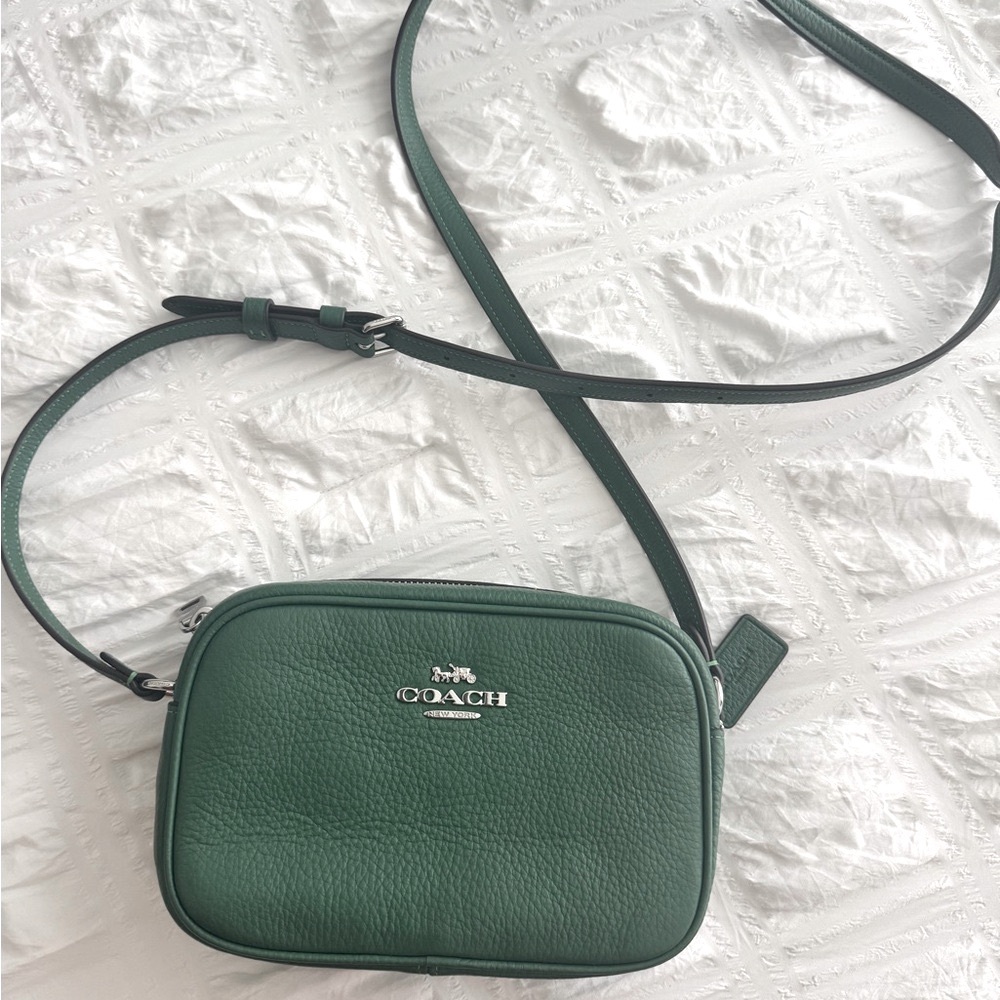 Coach Emerald Leather Mini Jamie Camera Bag (brand new)